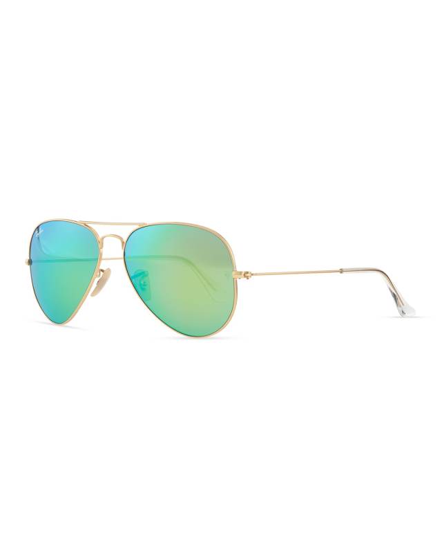 Mirrored Aviator Sunglasses
